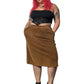 70’s Astor II Brown Corduroy Skirt (XL/2X)