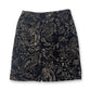 80’s/90’s Paisley Velvet Pencil Skirt (L)
