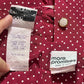 80’s Burgundy Polka Dot Secretary Dress (3X)