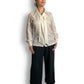 70’s Lady Arrow White Blouse (M/L)