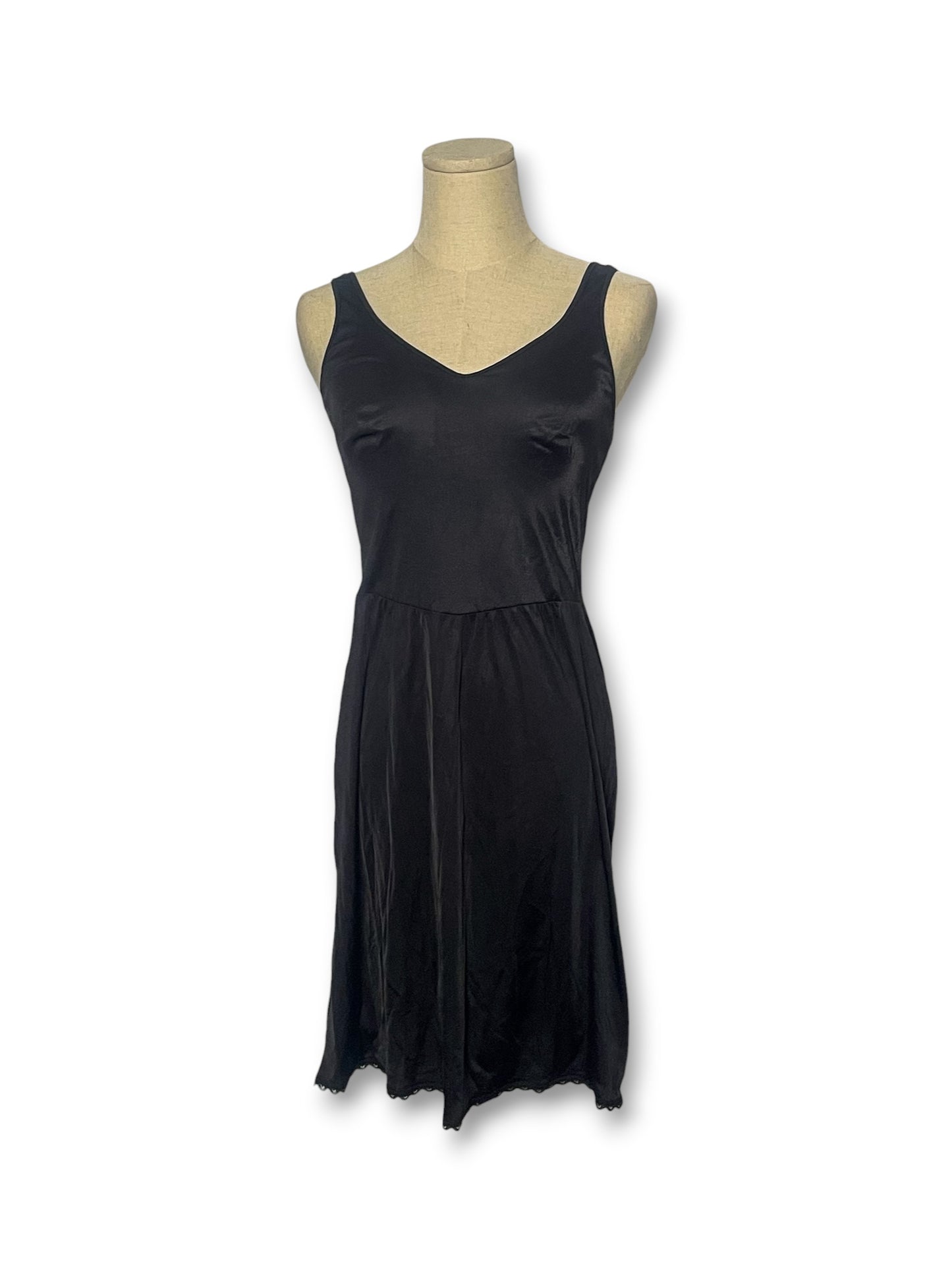 90’s Black Slip Dress (M)