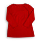 90’s Cable & Gauge Red Knit Long Sleeve Shirt (M)