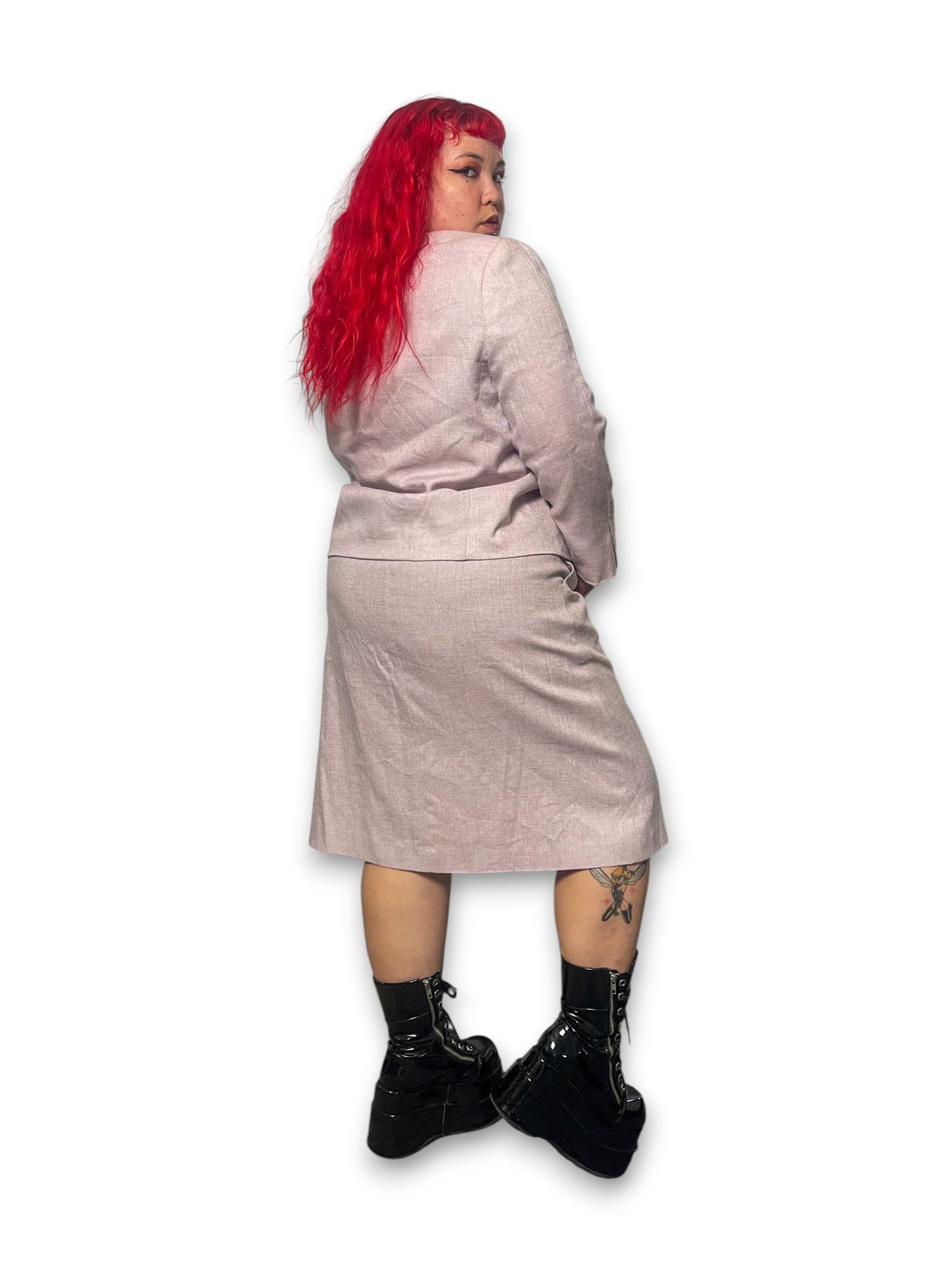 80’s Retro Pastel Skirt Suit (2X)