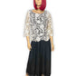 90’s Alex Evenings Retro Maxi Dress (M)
