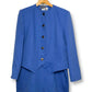 70’s Henry-Lee for Johnny Appleseed’s Cerulean Blue Skirt Suit (XL)