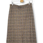 60’s/70’s Dana Point Brown Plaid Skirt Suit (L)