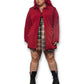 90’s Merona Red Trench Coat (L/XL)