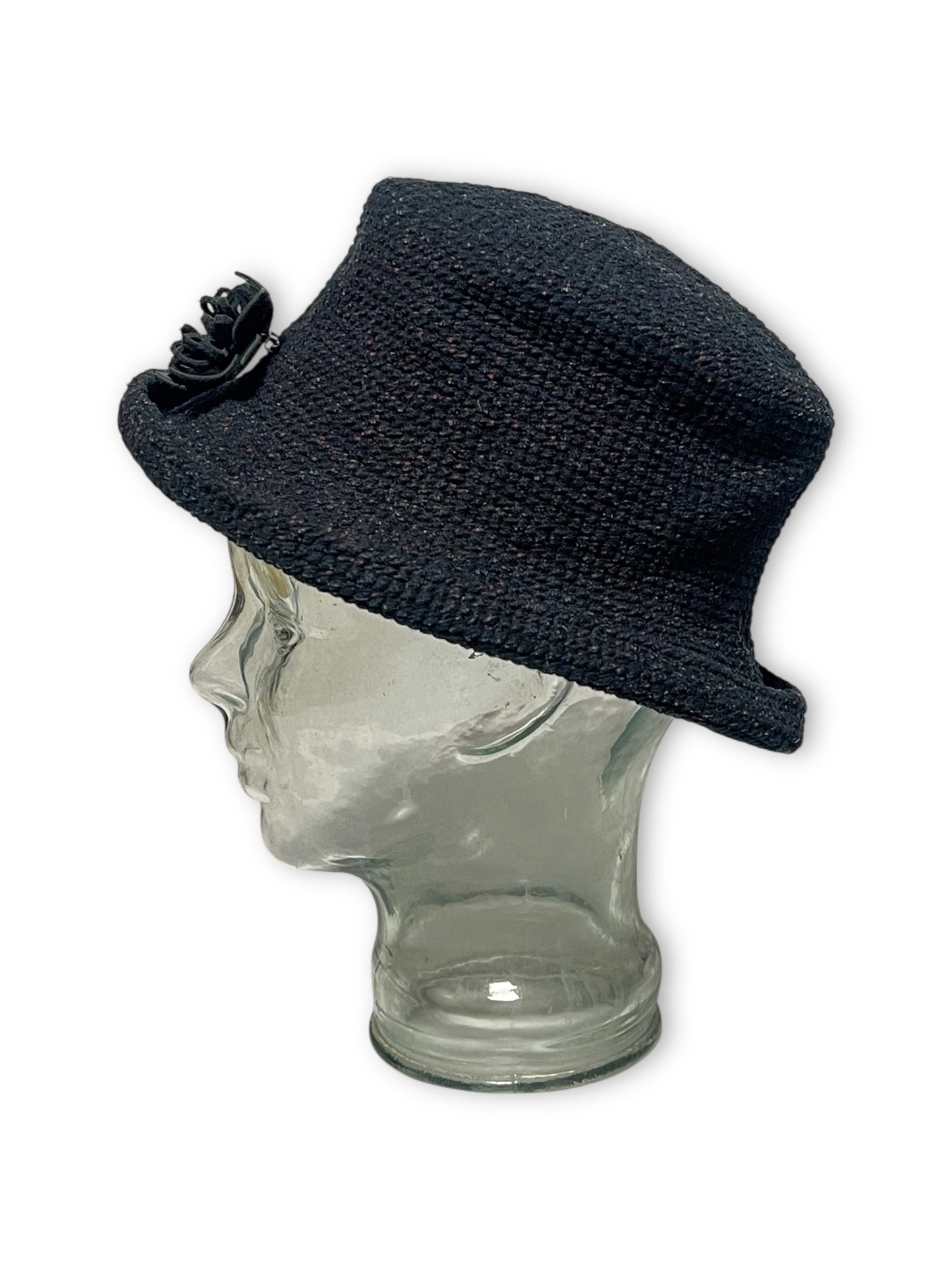 90’s/Y2K Woven Blossom Hat