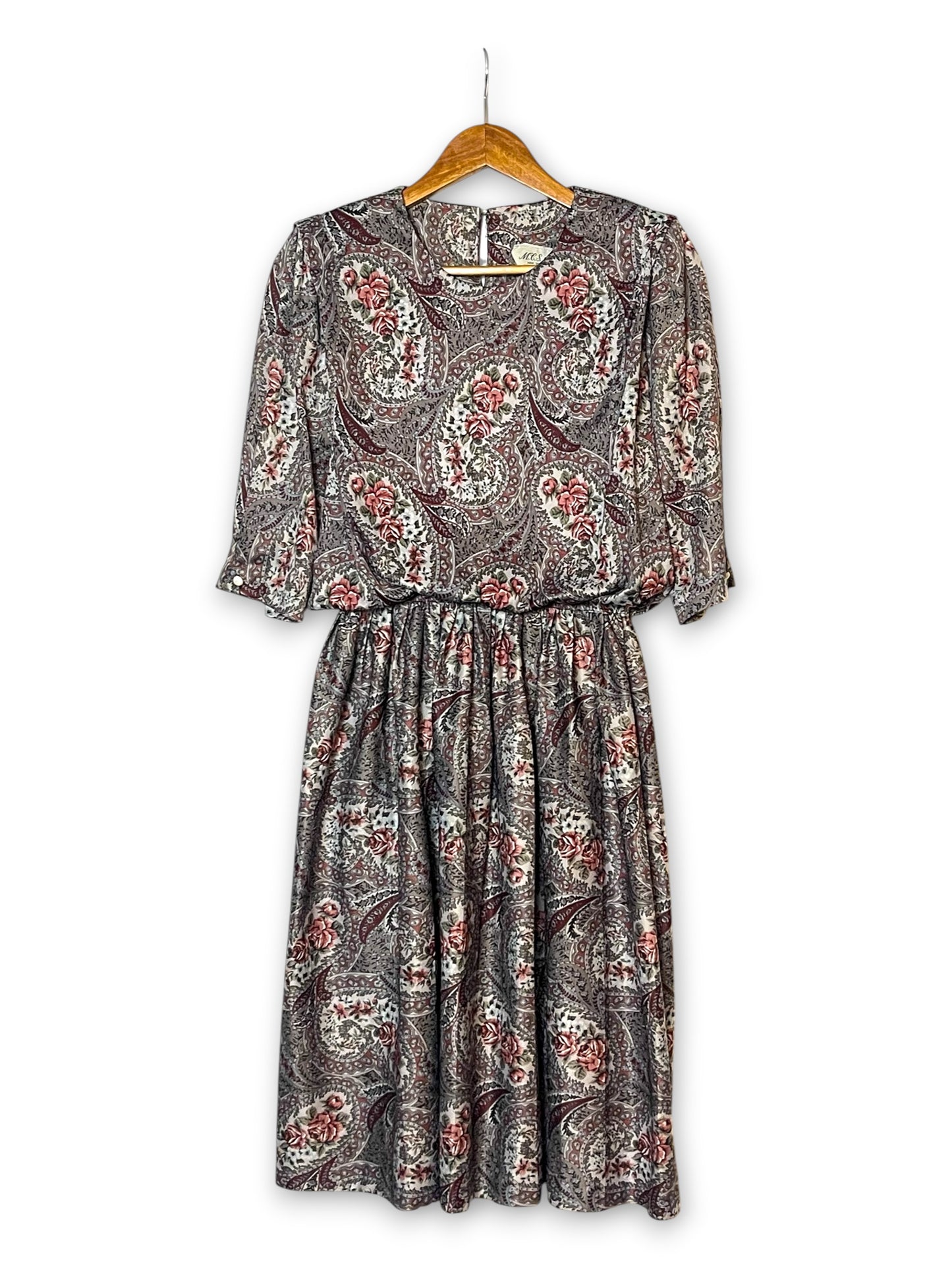 80’s Retro Midi Dress (1X)