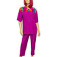 80’s Ms. Interpret Fuschia Retro 2-Piece Set (M/L)