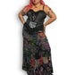 90’s Ruby ‘n’ Style Patchwork Floral Paisley Maxi Skirt (XL/2X)