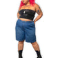 Y2K Karen Scott Denim Shorts (2X/3X)