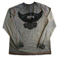 Y2K/Modern Harley Davidson Gray Long Sleeve T-Shirt (L)