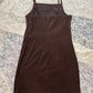 90’s Brown Mini Dress (S)