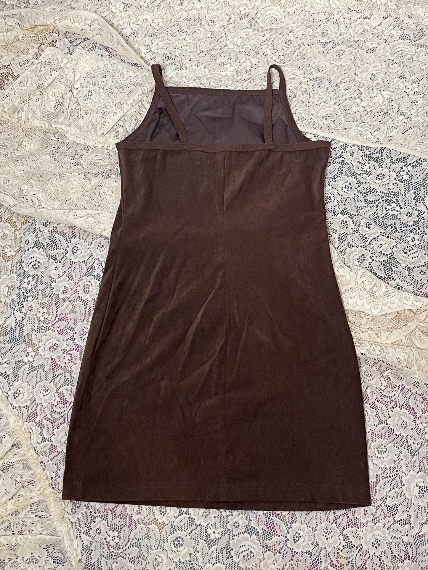 90’s Brown Mini Dress (S)