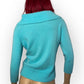 90’s/Y2K Lord & Taylor Turquoise Blue Cashmere Sweater (L)