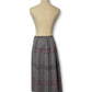 80’s Plaid Pleated Skirt (S/M)