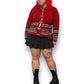 90’s/Y2K Croft & Barrow Red Patterned Cardigan Sweater (XL)