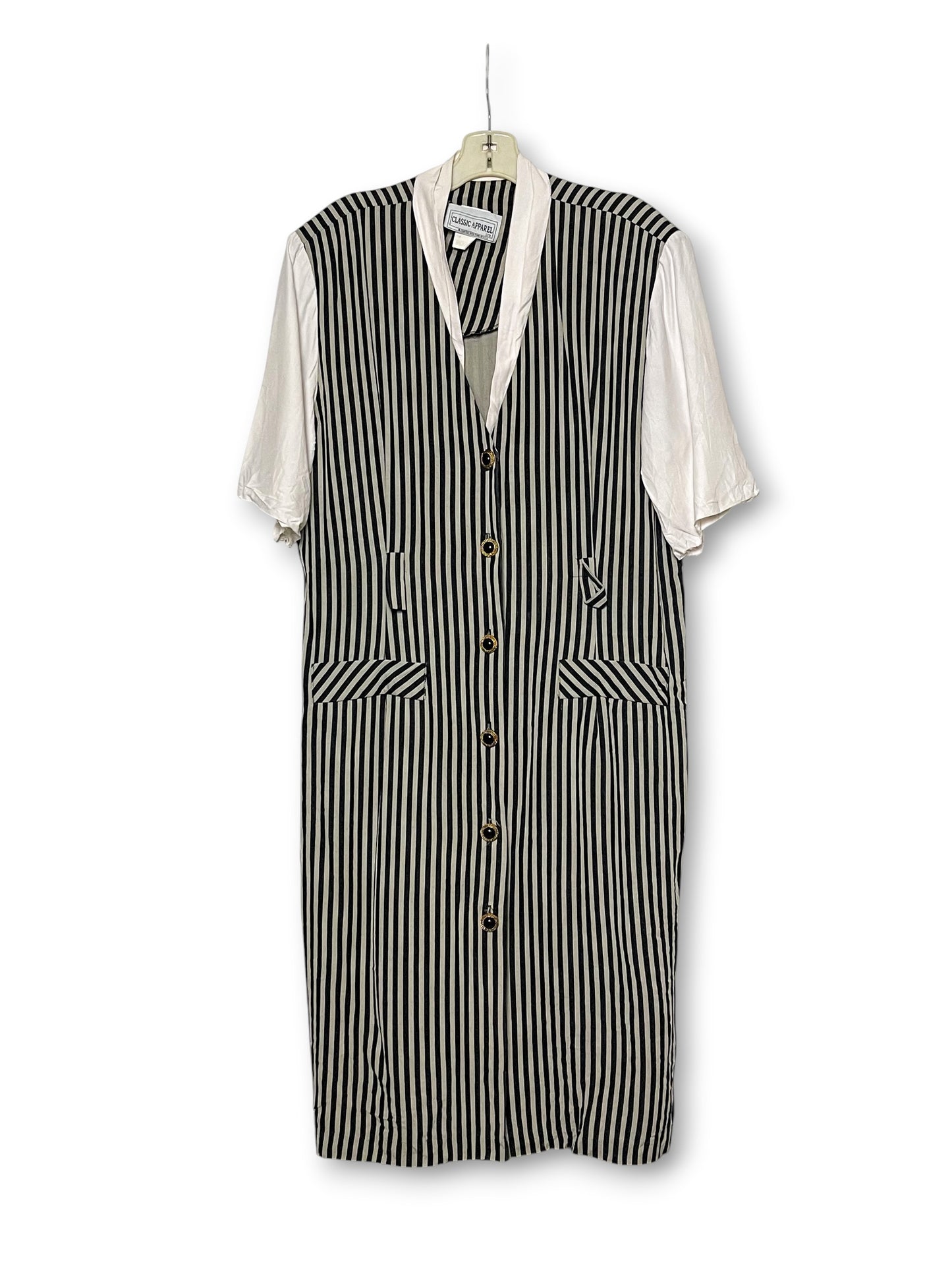 80’s/90’s Retro Grunge Pencil Dress (XL)