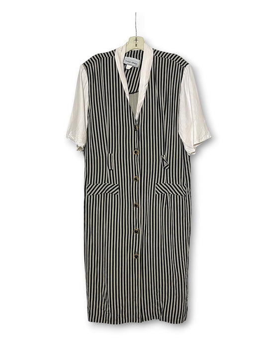 80’s/90’s Retro Grunge Pencil Dress (XL)