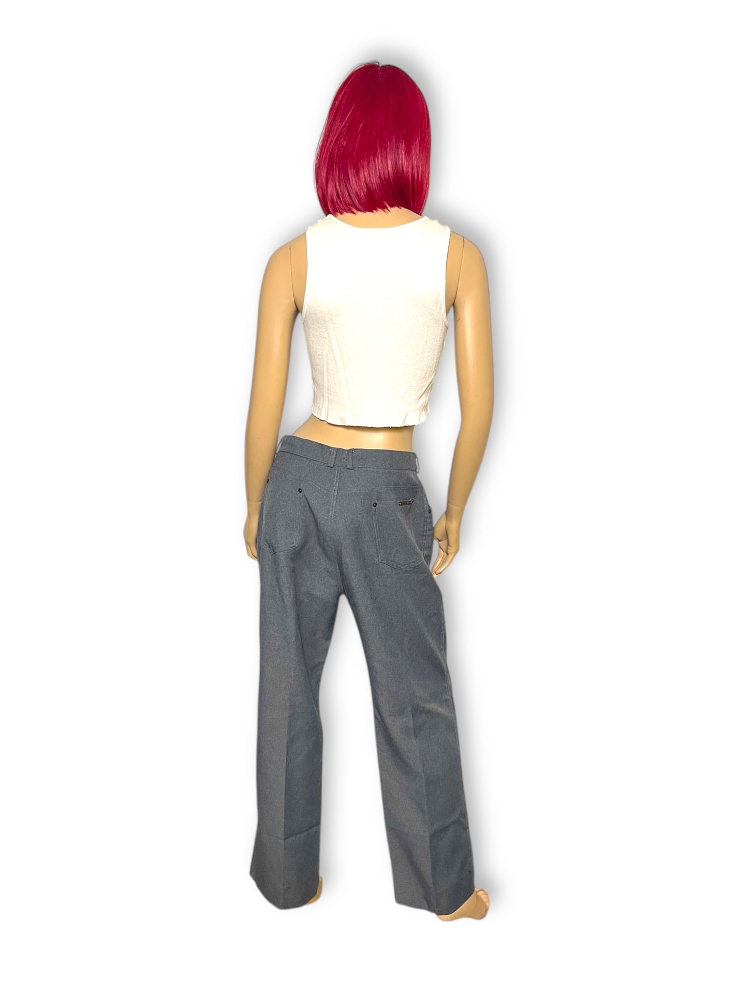 80’s Loubella Gray Slacks (L)