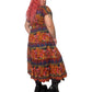 90’s/Y2K Boho Print Maxi Dress (XL/1X)