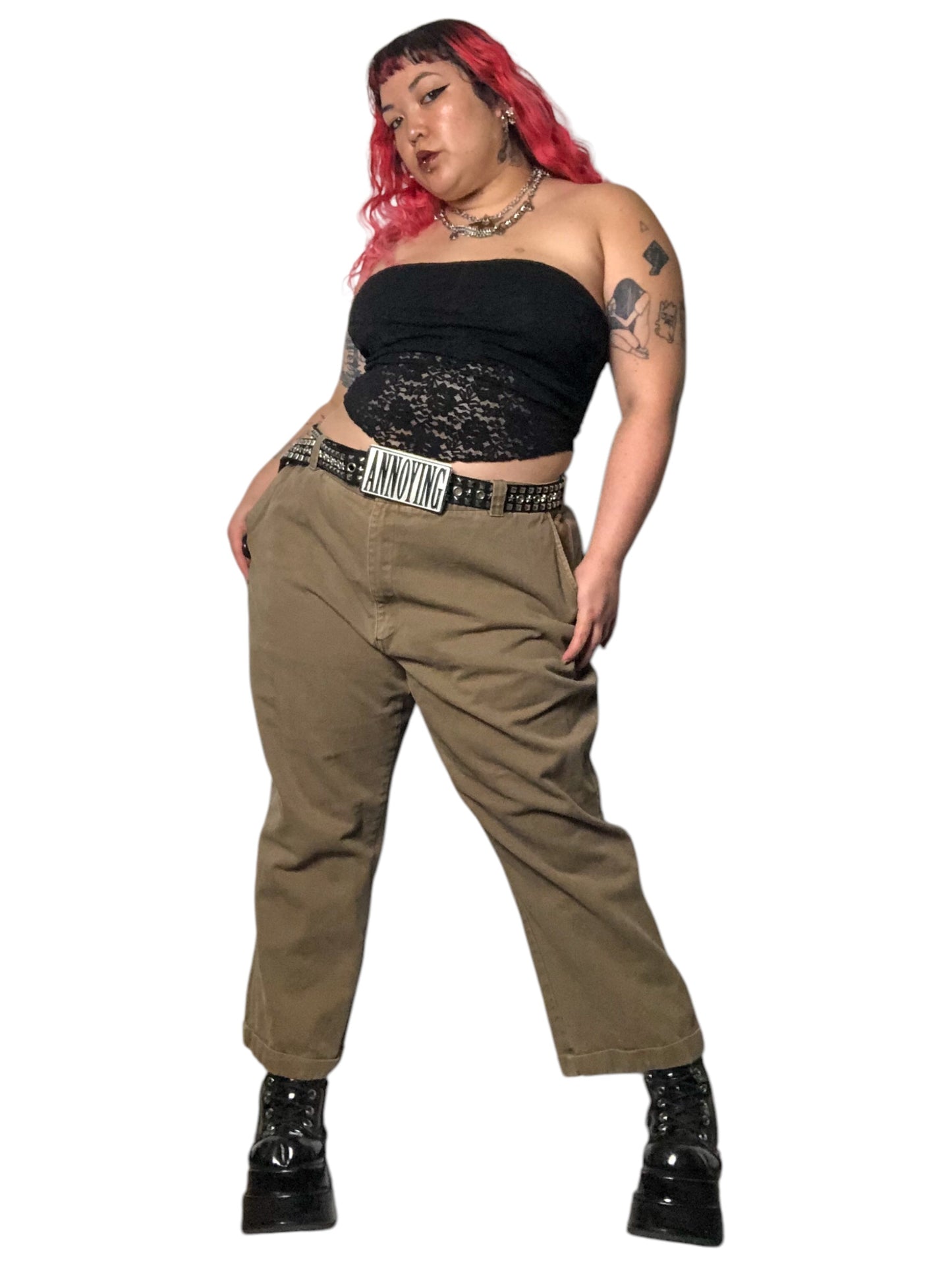 Y2K Orvis Khaki Hunting Pants (3X)