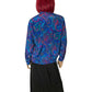 90’s Alfred Dunner Blue Paisley Print Blouse (L)