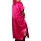80’s Hot Pink Satin Nightgown (2X)