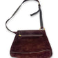 90’s By Paloma Picasso Brown Suede Shoulder Bag