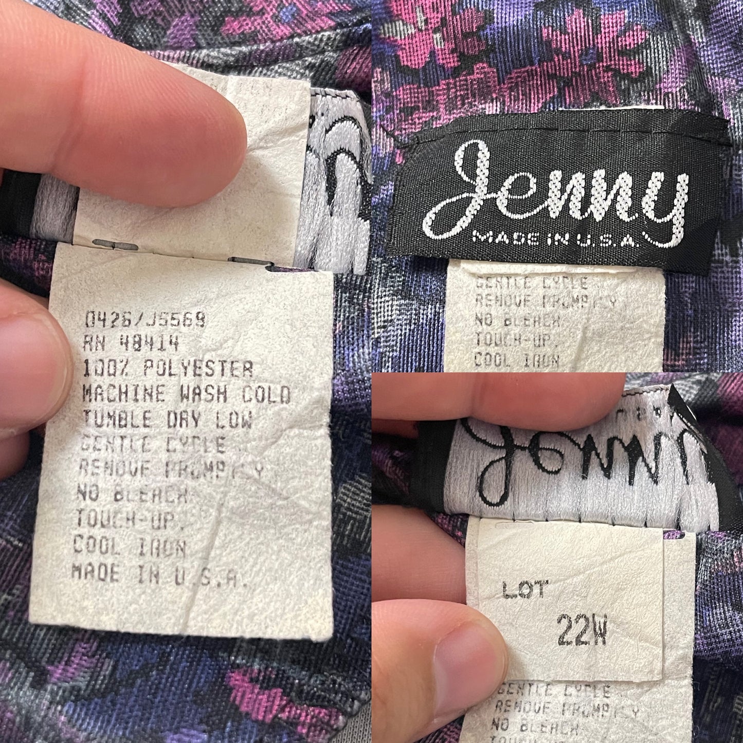 80’s Retro Peplum Dress (2X/3X)