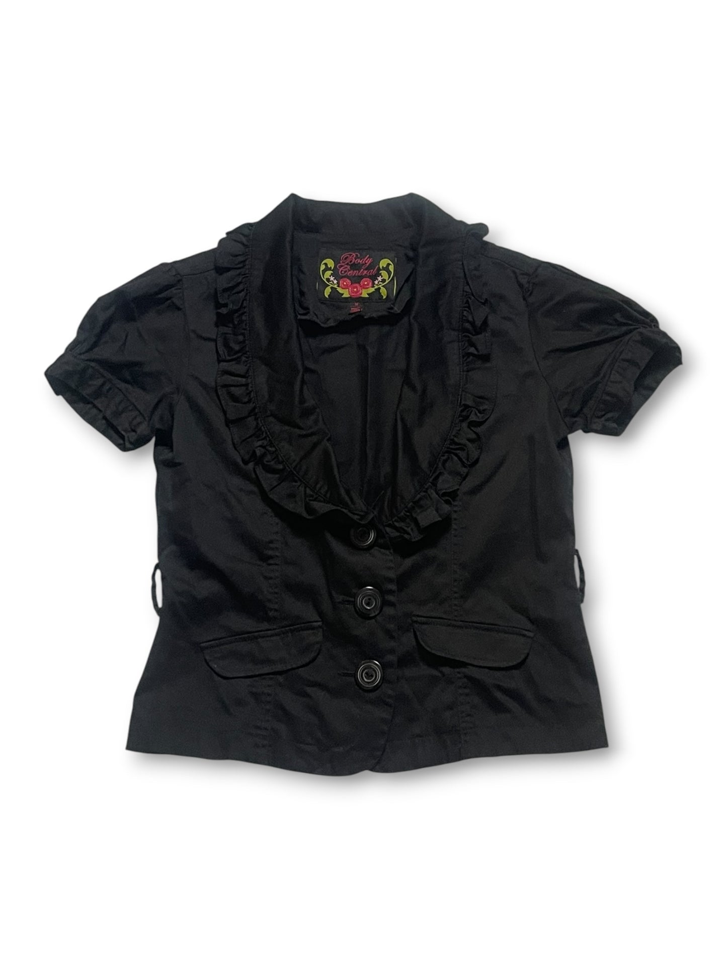 90’s/Y2K Gothic Short Sleeve Blazer (M)