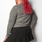80’s Designers Plus Gray Turtleneck Sweater (L/XL)