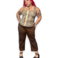 90’s Boho Capri Pants (2X)
