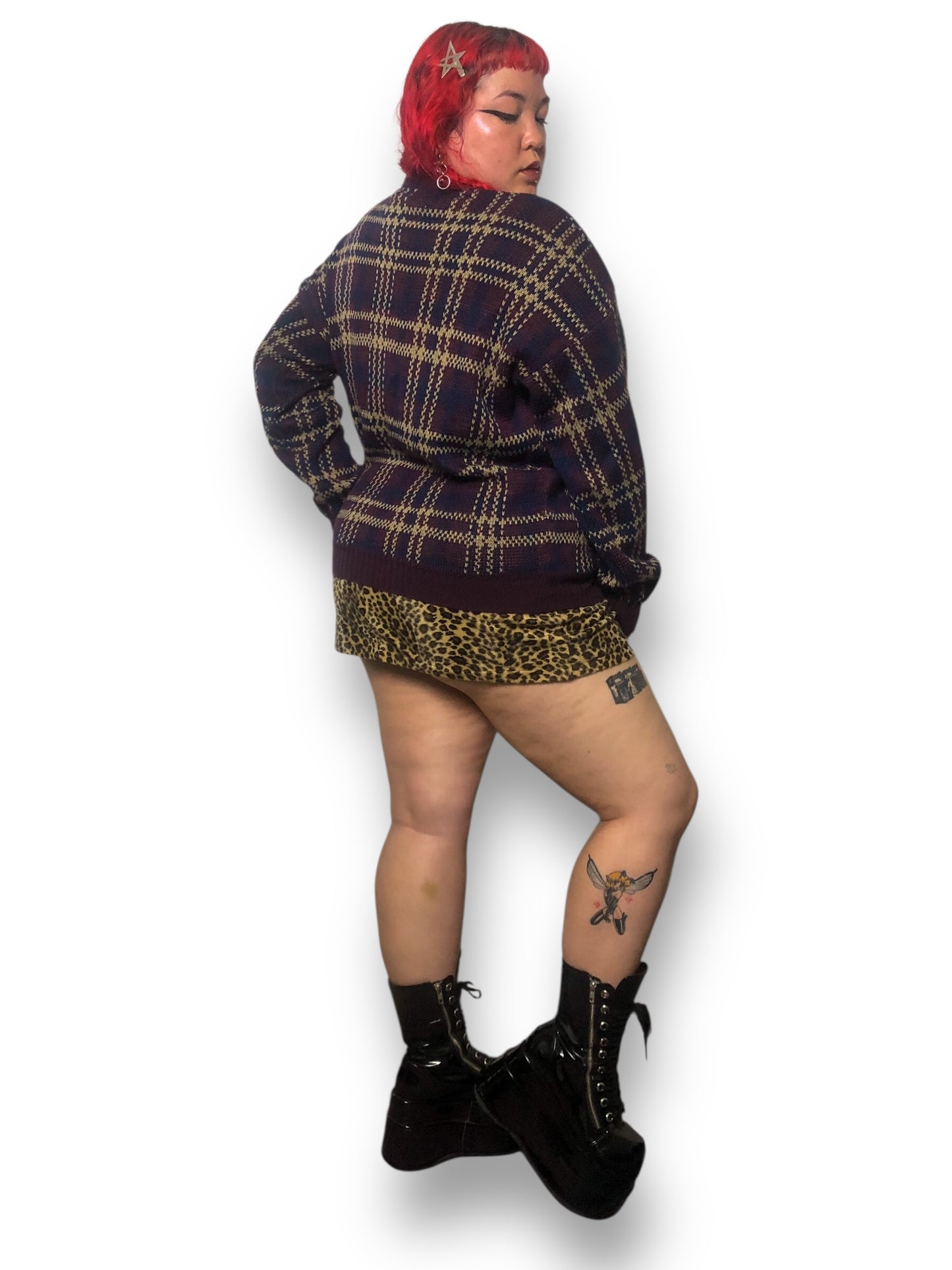 80’s/90’s Windridge Plaid Knit Sweater (XL/2X)
