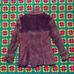 70’s Split End Ltd Chestnut Brown Suede Leather Jacket (XXS/XS)