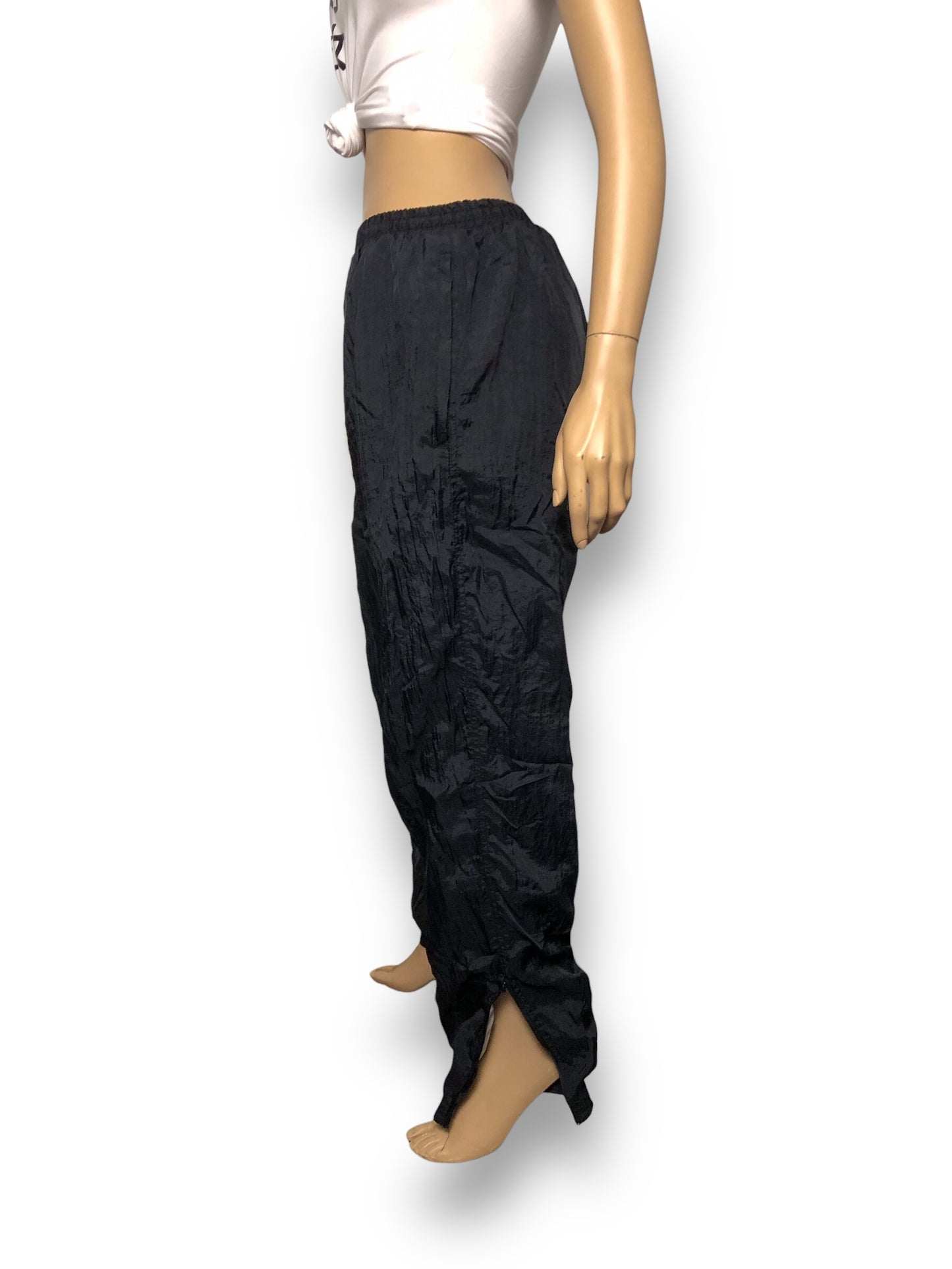 90’s/Y2K Apex Black Track Pants (L)