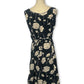 Y2K Floral Print Mini Dress (L/XL)