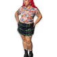 80’s/90’s Floral Pleated Top (L)