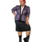 80’s Retro Peplum Dress (2X/3X)