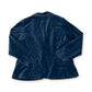 Y2K/Modern Lapis Blue Velvet Blazer (1X)
