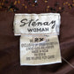 90’s Sténay Brown Beaded Cardigan (XL/2X)