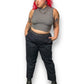 Y2K Elisabeth by Liz Claiborne Black Trousers (2X)