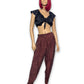 90’s Diane Gilman Brown Silk Pants (L)