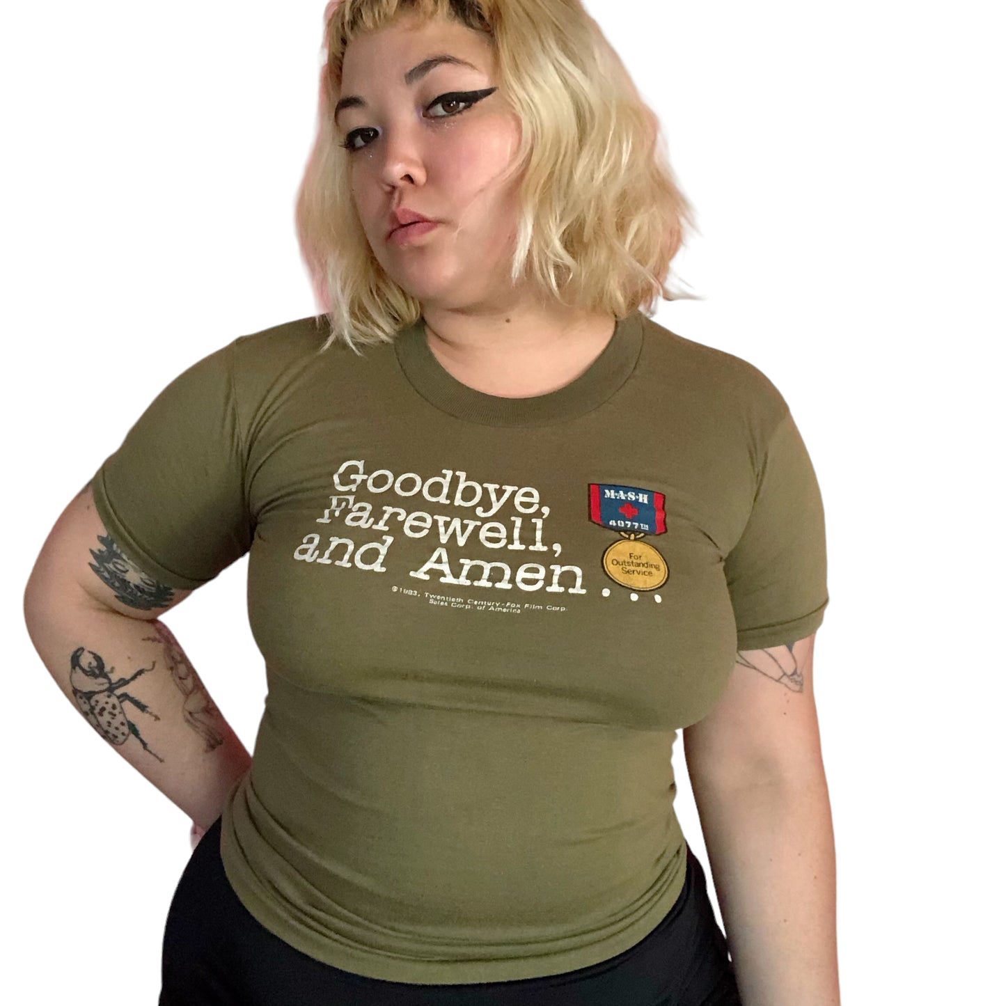 80’s M*A*S*H Olive Green T-Shirt (S)