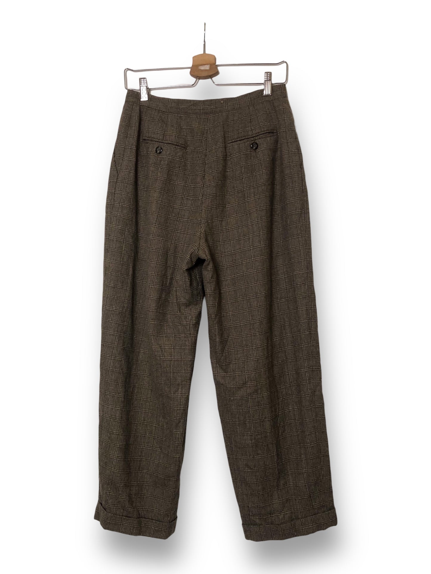 80’s/90’s Jones New York Plaid Pleated Trousers (M)