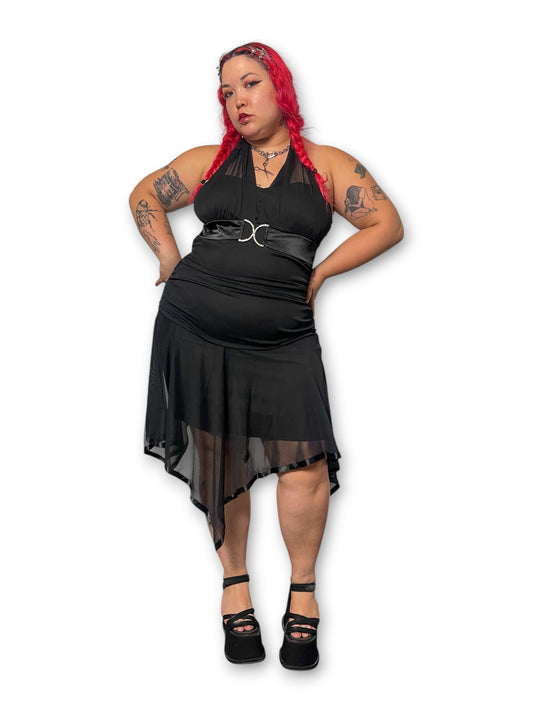 90’s/Y2K Gothic Fairy Prom Dress (1X/2X/3X)