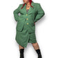 70’s August Max Woman Sage Green Skirt Suit (2X)