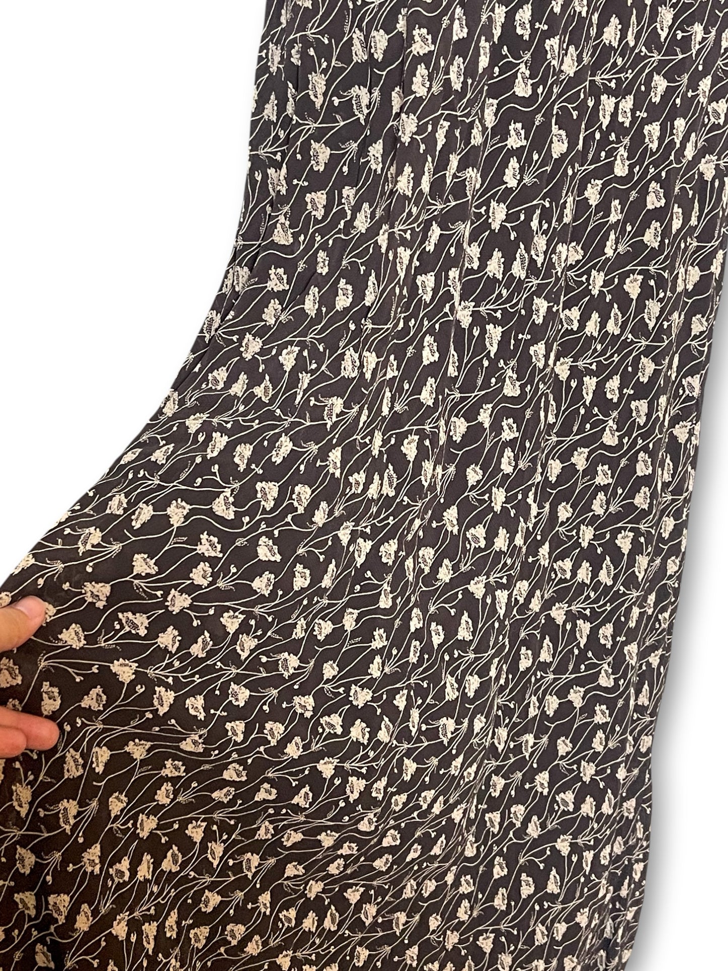 90’s Grunge Floral Maxi Dress (S/M)