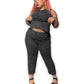 90’s Goth Glam 2-Piece Set (XL/1X)